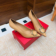  Ferragamo Maxi Gancini Pump Amaretti 7cm - 4
