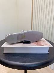 Ferragamo New Vara Plate Ballet Flat Silver - 2