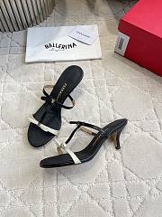 Ferragamo Bow T-strap Kitten-heel Sandals Black 5cm - 3