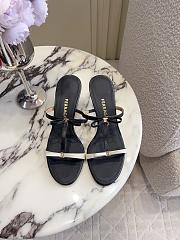 Ferragamo Bow T-strap Kitten-heel Sandals Black 5cm - 2