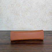 Ferragamo Hug East-West Shoulder Bag Cognac/Testa di Moro - 32x14.5x9.5cm - 3