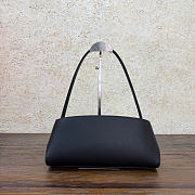 Ferragamo Hug East-West Shoulder Bag Black/Burgundy - 32x14.5x9.5cm - 3