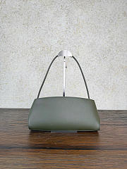 Ferragamo Hug East-West Shoulder Bag Olive Green/Navy Blue - 32x14.5x9.5cm - 2