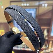 Hermes Thalassa 18 Belt Epsom Calfskin Black Gold - 6