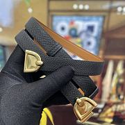 Hermes Thalassa 18 Belt Epsom Calfskin Black Gold - 3