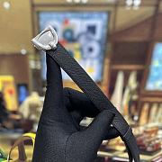 Hermes Thalassa 18 Belt Epsom Calfskin Black Silver - 3