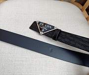 Prada Crocodile Stem Black 2CA004 3.5cm - 4