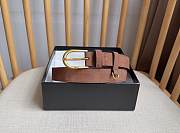 Prada Suede Belt Cocoa Brown 1CS144 2.5cm - 5
