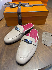 Hermes Oz Mule Goatskin Beige Camel - 3