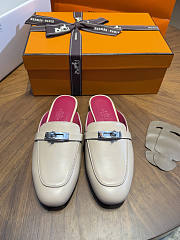 Hermes Oz Mule Goatskin Beige Camel - 2