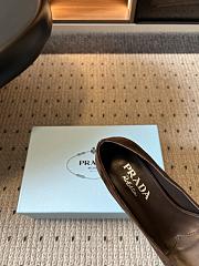 Prada Suede Pumps Dark Brown 1I714O 55mm - 3