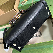 Gucci Diana Small Shoulder Bag Black Leather - 27x15.5x11cm - 6