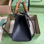 Gucci Diana Small Shoulder Bag Black Leather - 27x15.5x11cm - 5