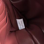 Bottega Veneta Intrecciato Piccolo Medium Pouch Lava Red - 24.5x15cm - 3