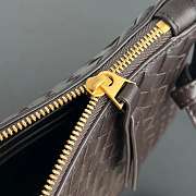 Bottega Veneta Intrecciato Piccolo Medium Pouch Espresso - 24.5x15cm - 4
