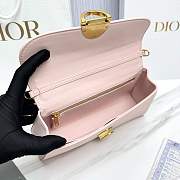 Dior Médaillon Pouch Ballet Pink Smooth Calfskin - 25x12x6cm - 3