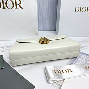 Dior Médaillon Pouch White Smooth Calfskin - 25x12x6cm - 3