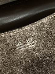 Loro Piana Loom Bag L25 Copper Grove/Dark Chocolate Licorice/Gold Fish (B6P5) - 25x18x12.5cm - 4