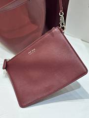 The Row Alexia Tote Amaranto Red - 36x29x15cm - 3