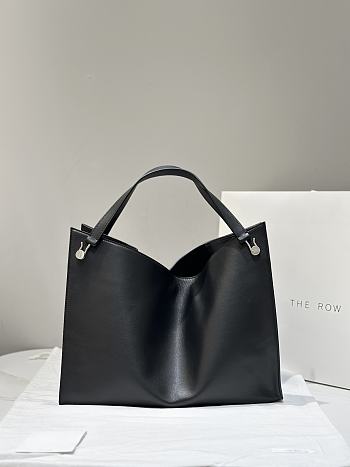 The Row Alexia Tote Black - 36x29x15cm