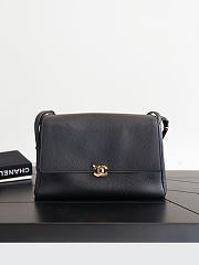 Chanel Maxi Flap Bag Grained Calfskin & Gold-Tone Metal Black AS6482 - 34.5x22x11cm - 1