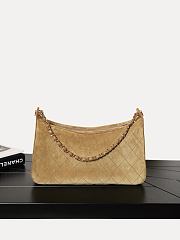 Chanel Large Hobo Bag Suede Calfskin & Gold-Tone Metal Dark Beige AS6547 - 41.5x28x8cm - 3