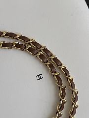Chanel Maxi Flapbag Suede Calfskin & Gold-Tone Metal Camel AS6627 - 32x19.5x10cm - 2