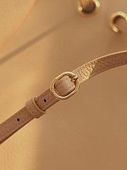 Chanel Maxi Flapbag Grained Calfskin & Gold Metal Light Beige AS6231 - 32x19.5x10cm - 3