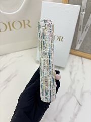 Dior Promenade Passport Cover Multicolor Dior Oblique Pastel Jacquard - 9.5x14x2cm - 2