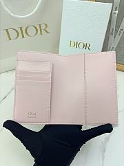 Dior Promenade Passport Cover Multicolor Dior Oblique Pastel Jacquard - 9.5x14x2cm - 5