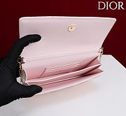 My Dior Mini Bag Pale Pink Cannage Satin and Strass - 21x11.5x4.5cm - 6