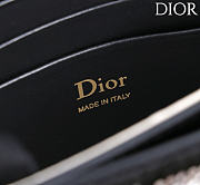My Dior Mini Bag Black Cannage Satin and Strass - 21x11.5x4.5cm - 4
