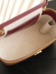 Chanel Vanity with Chain Grained Calfskin & Gold-Tone Metal Brown AP5574 - 20x12x9cm - 3