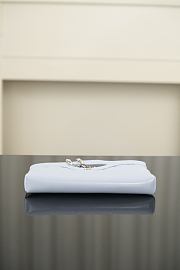 Chanel 31 Nano Shopping Bag Lambskin Gold Tone Metal Light Blue - 20.5x17.5x3.5cm - 2
