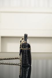 Chanel Vanity With Chain Crocodile Embossed Calfskin & Gold-Tone Metal Black AP5438 - 25x12x5cm - 6