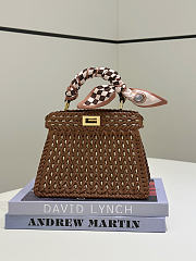 Fendi Peekaboo ISeeU Petite Brown - 20x10.5x15cm - 1