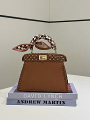 Fendi Peekaboo ISeeU Petite Brown - 20x10.5x15cm - 6