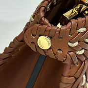 Fendi Peekaboo ISeeU Petite Brown - 20x10.5x15cm - 4