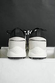 Chanel Trainers Calfskin & Mixed Fibers Ivory & Black G47415 - 5