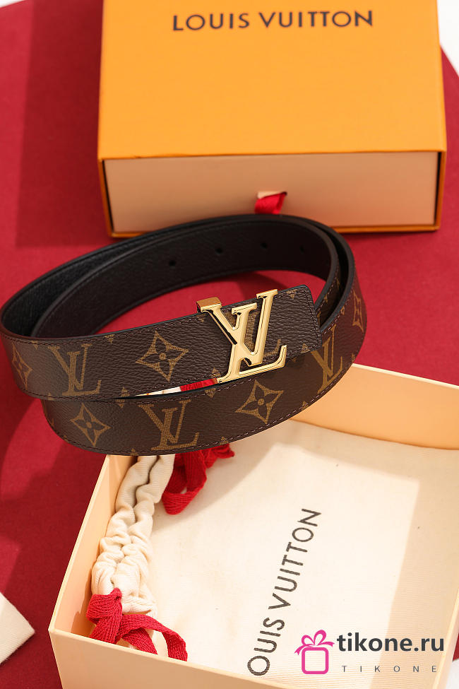 LV Iconic Reversible Belt Monogram Canvas 25mm M0570W  - 1