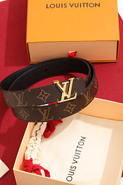 LV Iconic Reversible Belt Monogram Canvas 25mm M0570W  - 1