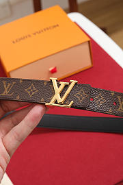 LV Iconic Reversible Belt Monogram Canvas 25mm M0570W  - 6