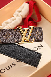 LV Iconic Reversible Belt Monogram Canvas 25mm M0570W  - 5