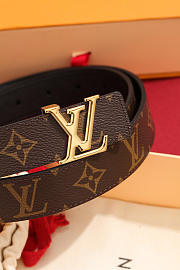 LV Iconic Reversible Belt Monogram Canvas 25mm M0570W  - 2