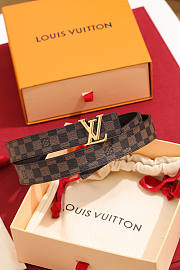 LV Iconic Reversible Belt Damier Ebene 25mm M0568U  - 1