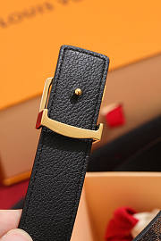 LV Iconic Reversible Belt Damier Ebene 25mm M0568U  - 6