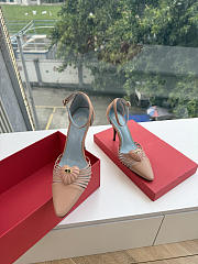 VLTN Coeur Royal Slingback Pumps In Kidskin Phard 100mm - 6
