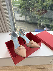 VLTN Coeur Royal Slingback Pumps In Kidskin Phard 100mm - 5