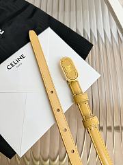 Celine Chariot Belt 13 In Taurillon Leather Soft Camel - 5