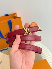 LV Pretty LV 20mm Reversible Belt Monogram Rouge M4951V  - 6